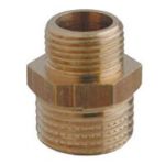 Ниппель редуцирующий латунный НР G 1 1/2" x G 2" RINALDI & PETTINAROLI