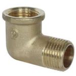 Угол латунный резьбовой НВ G 3/4" RINALDI & PETTINAROLI