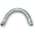 Шланг прямой в металлической оплетке Speroni 3/4" 150 см